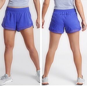 Athleta Blue Athletic Shorts Lightweight Breathable Design
